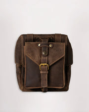 GOLDTOP LEATHER TANK BAG - SMALL - TOBACCO