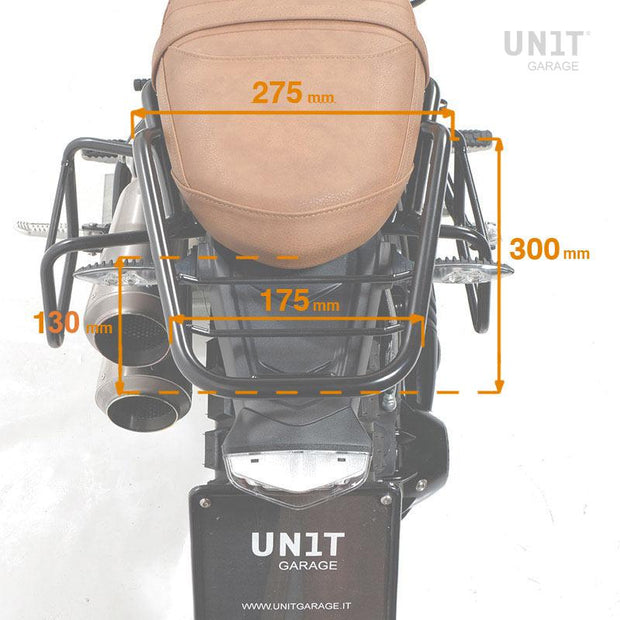 UNIT GARAGE NINET LUGGAGE RACK WITH PASSENGER GRIP