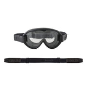 ETHEN SCRAMBLER GOGGLE PHOTOCHROMIC LENS - BLACK W/ GREY PINSTRIPES