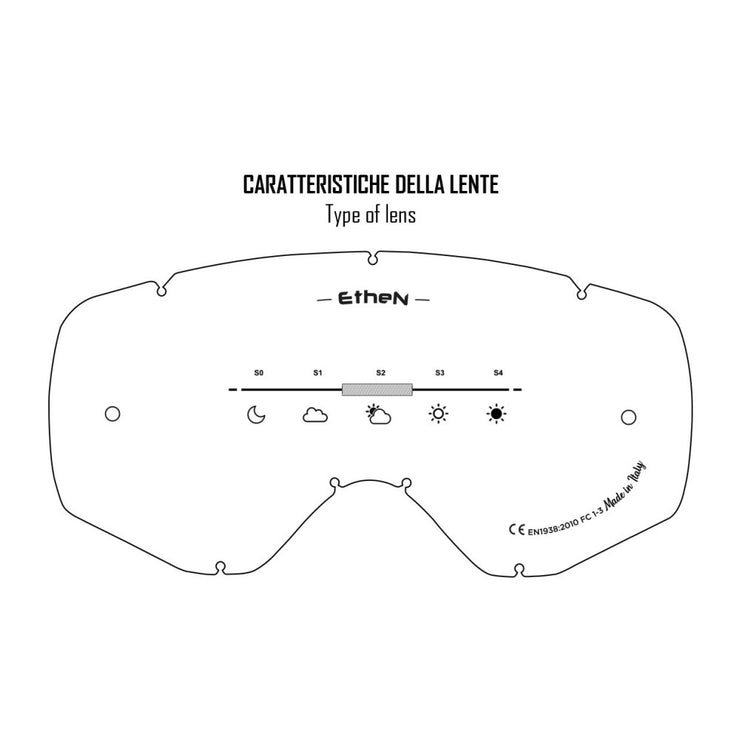 ETHEN BOBBER GOGGLE YELLOW LENS - SPEED BLOCKS