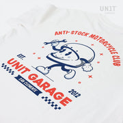 UNIT GARAGE ANTI-STOCK MOTORCYCLE CLUB T-SHIRT