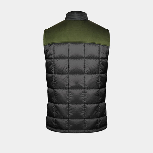 RACER DISTRICT 2 HEATED VEST - BLACK KHAKI