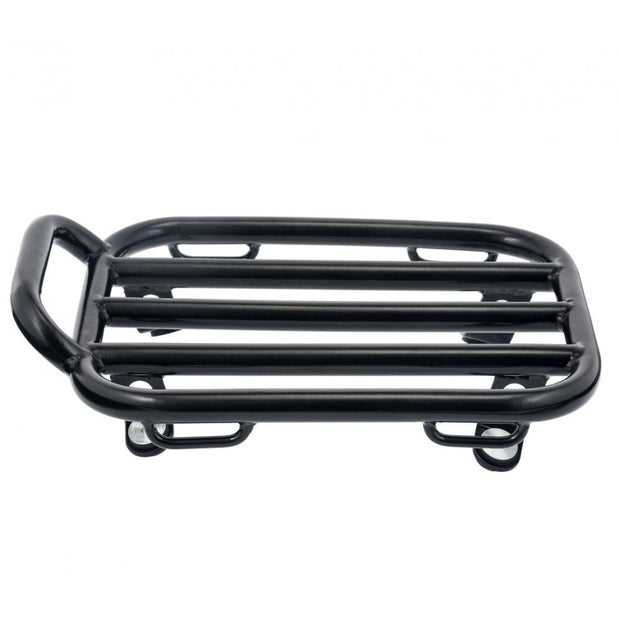 MOTONE VOYAGER REAR RACK - FOR TRIUMPH BOBBER / INDIAN SCOUT / HARLEY / BMW R18 - BLACK